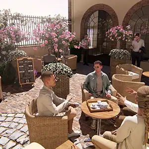 Terrasse de bar